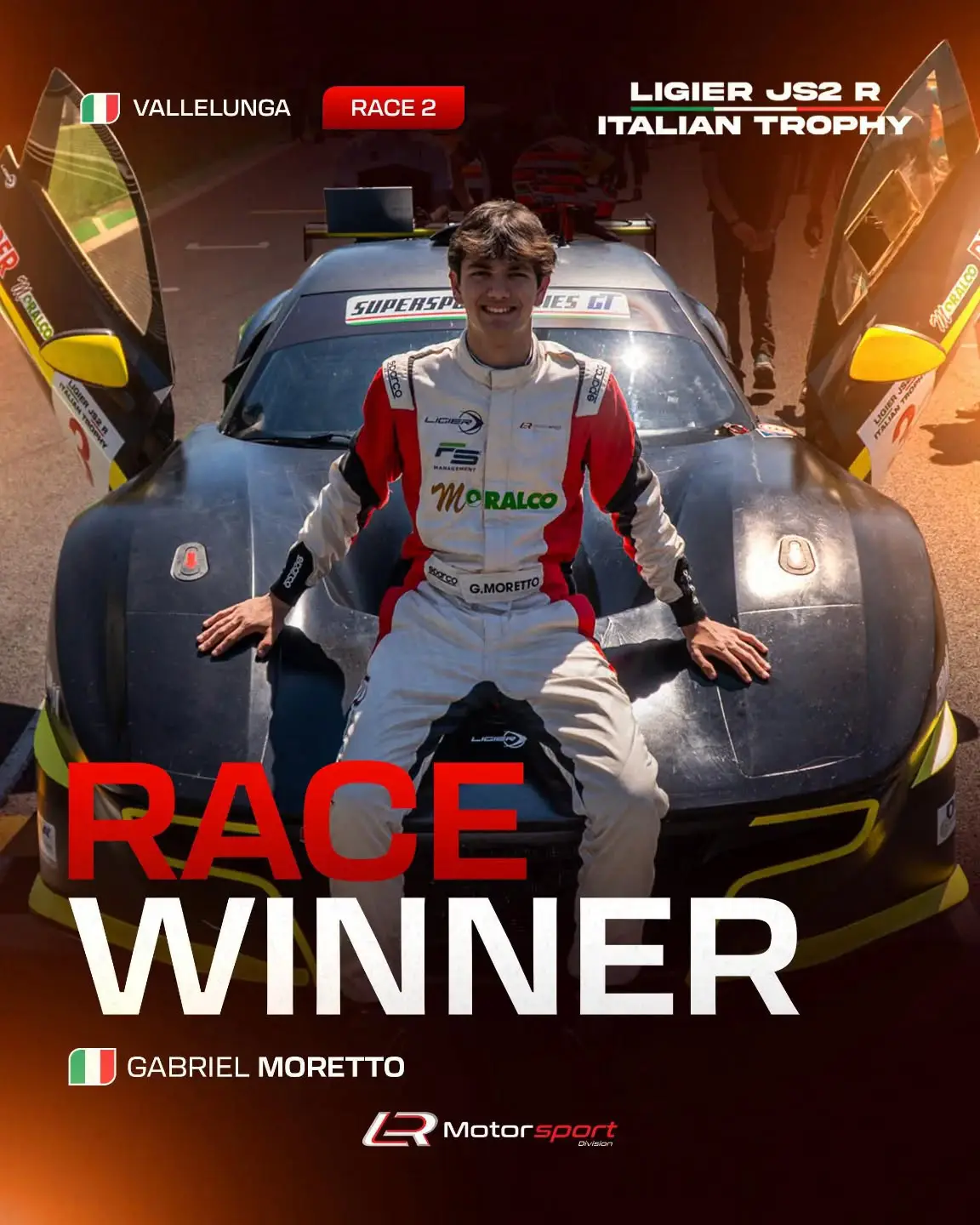 Gabriel Moretto driver Ligier