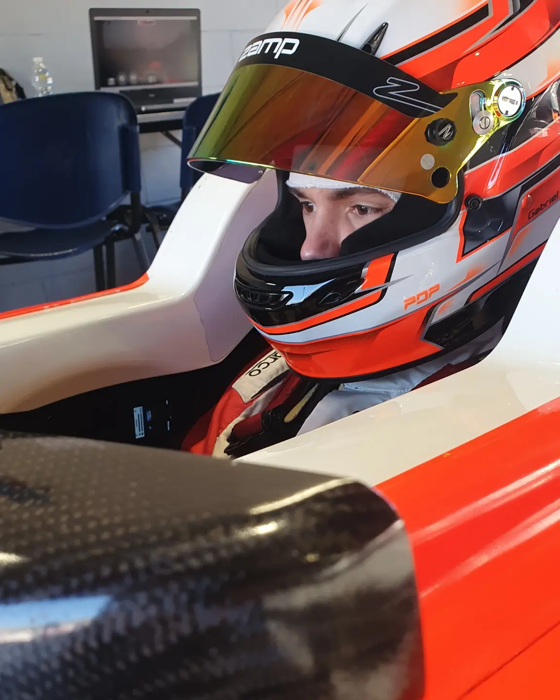 Gabriel Moretto pilota, test Formula 4